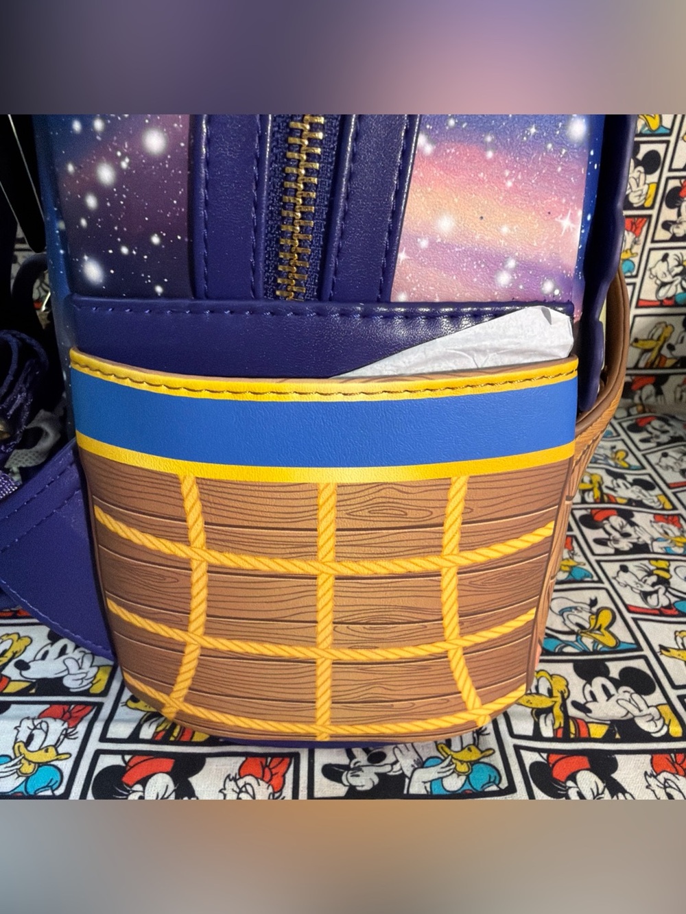 LOUNGEFLY DISNEY TREASURE PLANET RLS LEGACY MINI BACKPACK NWT 2025 - Picture 7 of 13